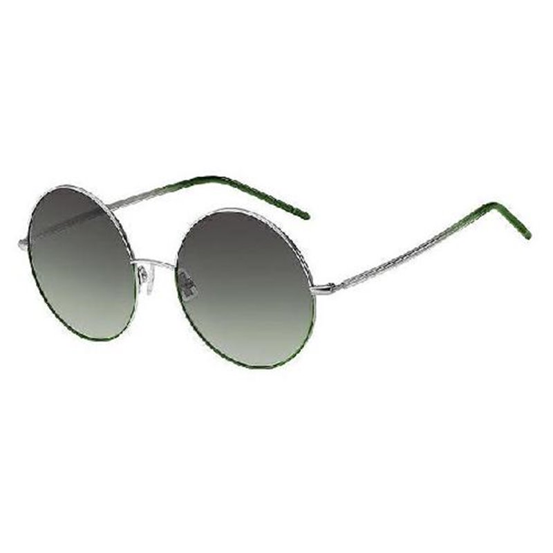 HUGO BOSS SUNGLASSES SILVER GREEN METAL