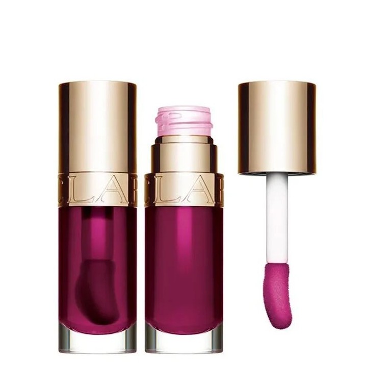 Clarins Lip Comfort Oil 10 Plum 7ml - unisex - Teknashop Ltd