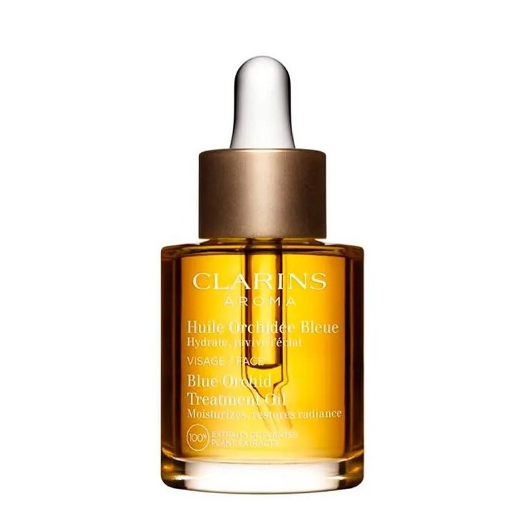 Clarins Blue Orchid Face Treatment Oil Dehydrated Skin 30ml - unisex - Teknashop Ltd