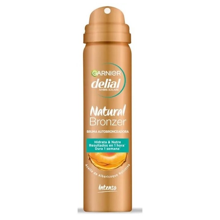 Garnier Natural Bronzer Self Tanning Mist Intense Spray 75ml - unisex - Teknashop Ltd