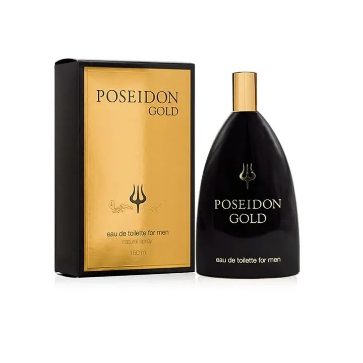 Instituto Español Posseidon Gold Men Eau De Toilette Spray 150ml - man - Teknashop Ltd
