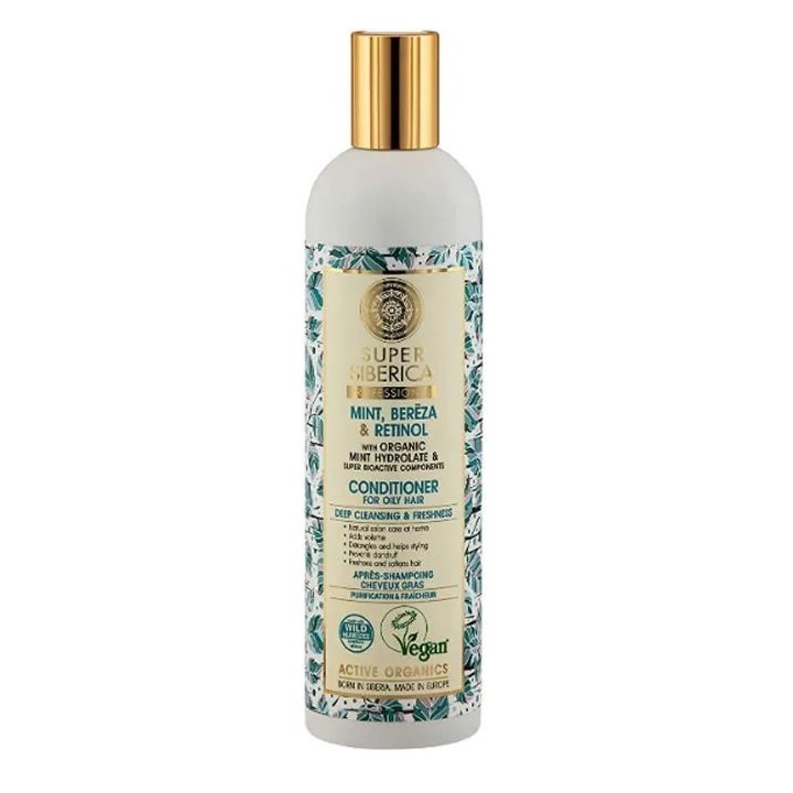 Natura Siberica Hair Conditioner Deep Cleansing And Freshness 400ml - unisex - Teknashop Ltd