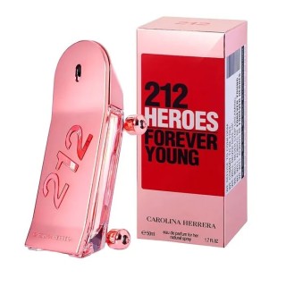 Carolina Herrera 212 Heroes For Her Eau De Perfume Spray 50ml - unisex - Teknashop Ltd