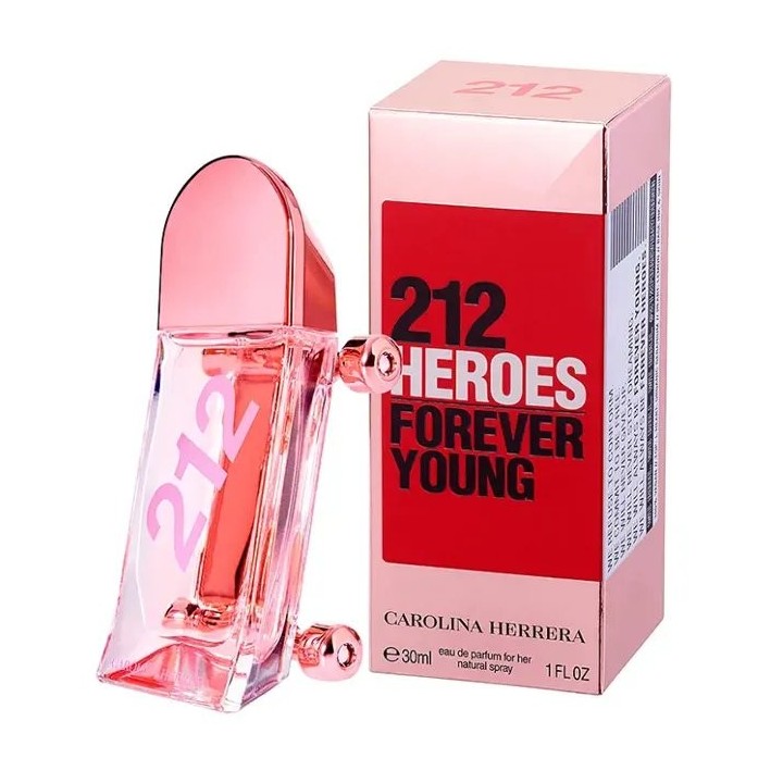 Carolina Herrera 212 Heroes For Her Eau De Perfume Spray 30ml - unisex - Teknashop Ltd