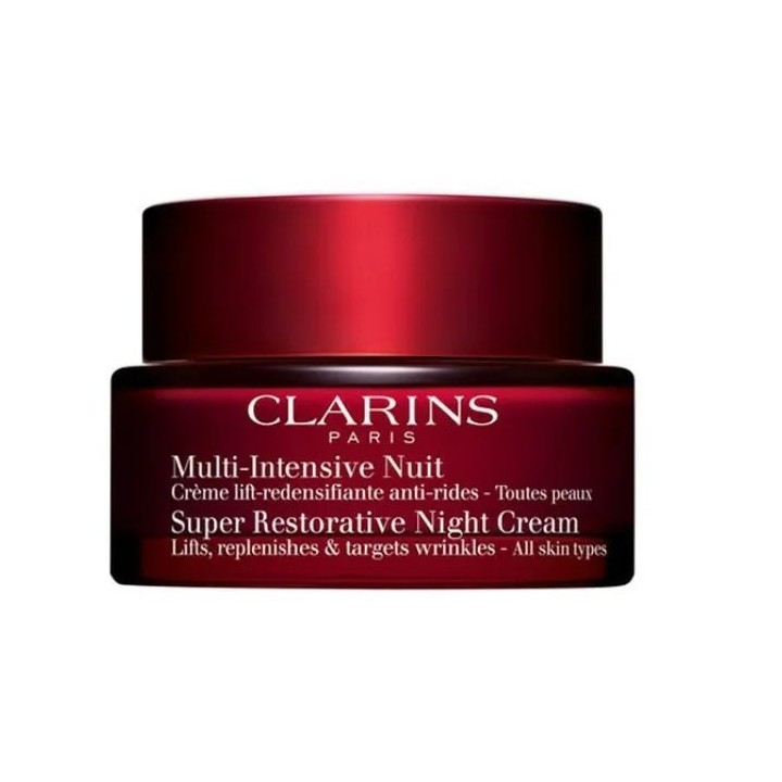 Clarins Super Restorative Night Cream All Skin Types 50ml - unisex - Teknashop Ltd