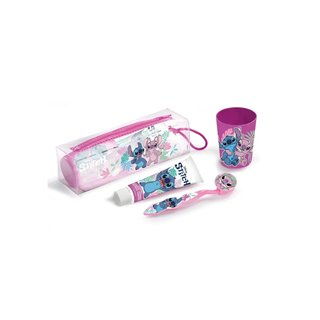 Disney Neceser Stitch Bucal Denttifrico Cepillo Dental Vasito - unisex - Teknashop Ltd