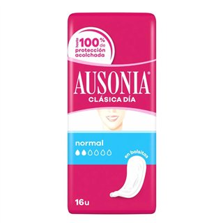 Ausonia Clasica Dia Compresas En Bolsas Sin Alas 16un - unisex - Teknashop Ltd