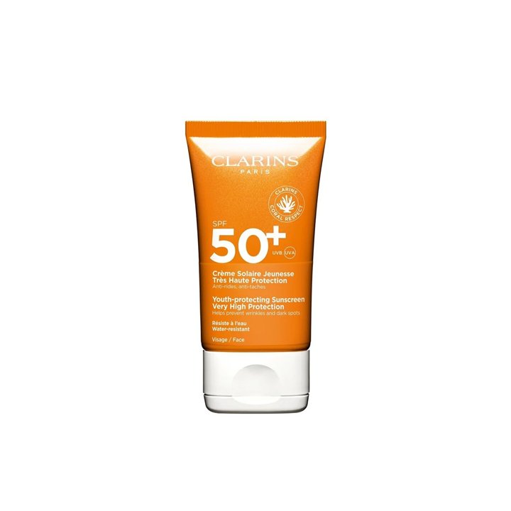 Clarins Crema Solar Muy Alta Protección Uva-Uvb 50 50ml - unisex - Teknashop Ltd