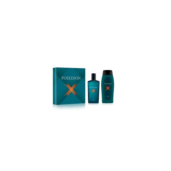 Instituto Español Set Poseidon X Edt 100ml Gel 250ml - unisex - Teknashop Ltd