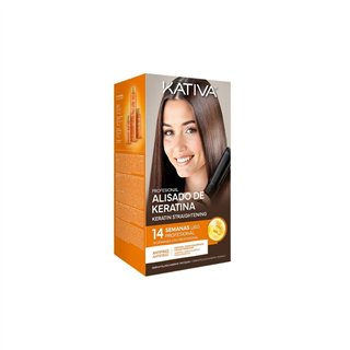 Kativa Profesional Alisado Brasileño Keratina Estuche 4 Piezas - unisex - Teknashop Ltd