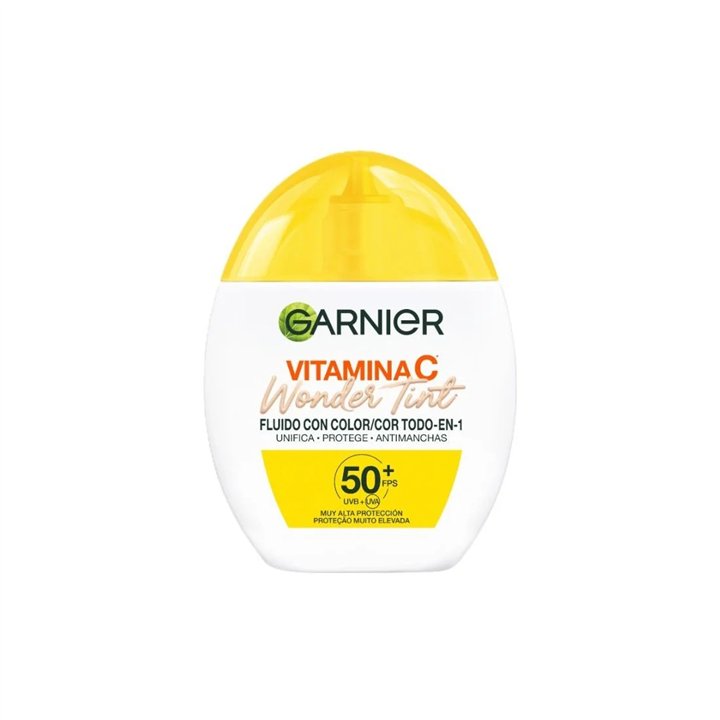 Garnier Vitamina C Wonder Tint Fluido Con Color Spf50 Claro 40ml - unisex - Teknashop Ltd