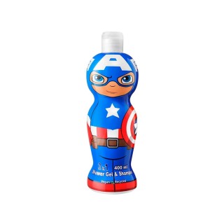 Marvel Air-Val Capitan America Gel y Champu 1d400 - unisex - Teknashop Ltd