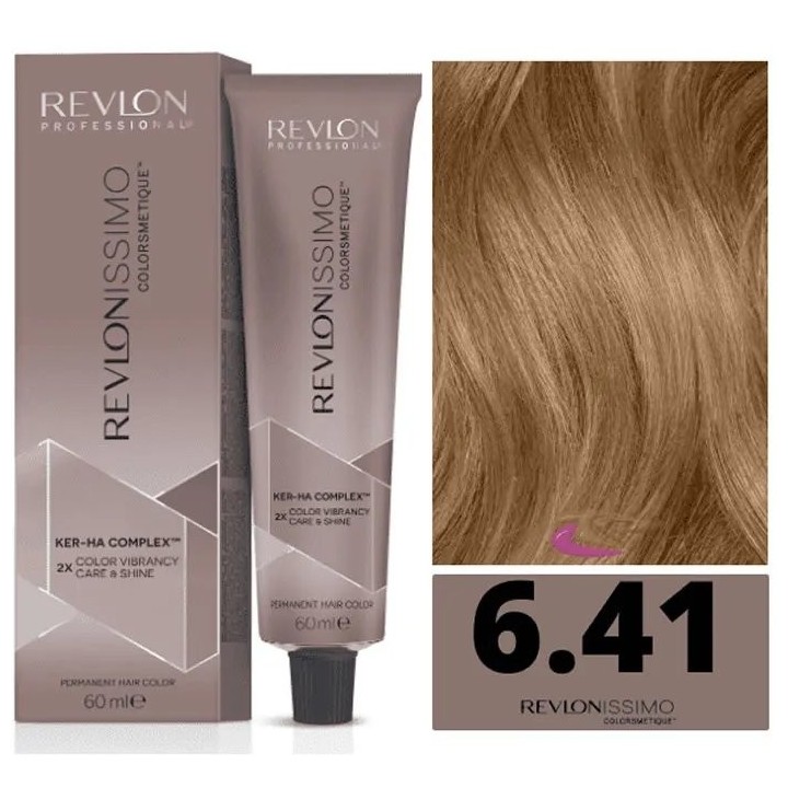 Revlon Revlonissimo Colorsmetique 66,60 Dark Blonde Ash Brown 60ml - unisex - Teknashop Ltd