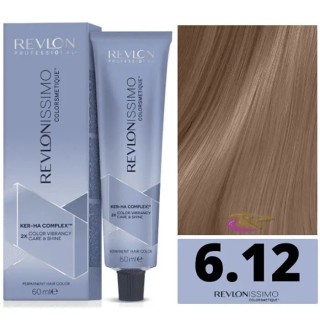 Revlon Revlonissimo Colorsmetique 6,12 Dark Blonde Iris Ash 60ml - unisex - Teknashop Ltd