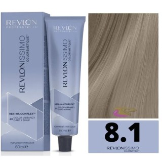 Revlon Revlonissimo Colorsmetique 8,1 Light Ash Blonde 60ml - unisex - Teknashop Ltd