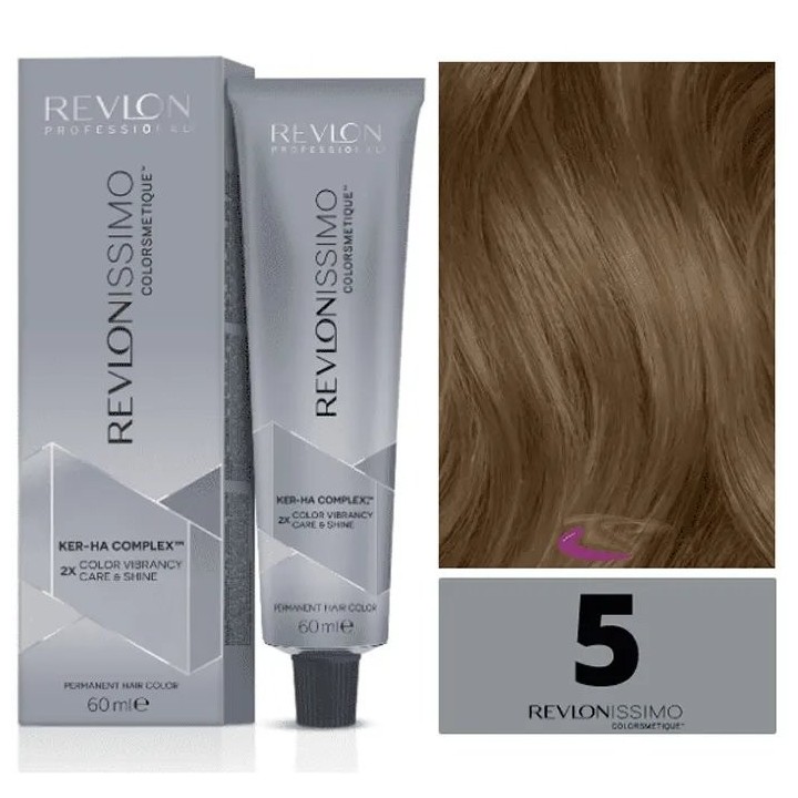 Revlon Revlonissimo Colorsmetique 5 Light Brown 60ml - unisex - Teknashop Ltd