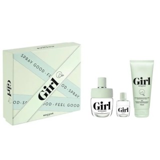 Rochas Girl Eau De Toilette Spray 100ml Set 3 Pieces - unisex - Teknashop Ltd