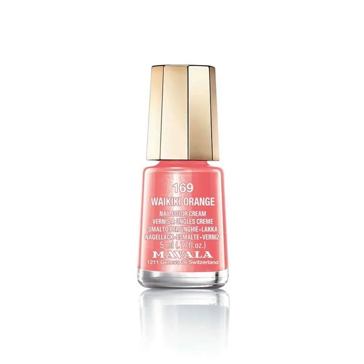 Mavala Nail Polish 169 Waikiki Orange 5ml - unisex - Teknashop Ltd