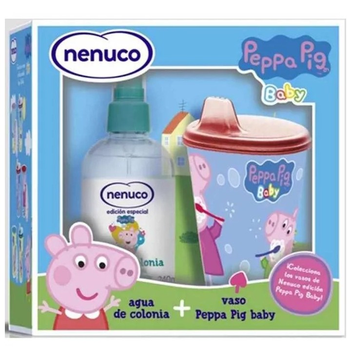 Nenuco Peppa Pig Eau De Cologne Spray 240ml Set 2 Pieces - unisex - Teknashop Ltd
