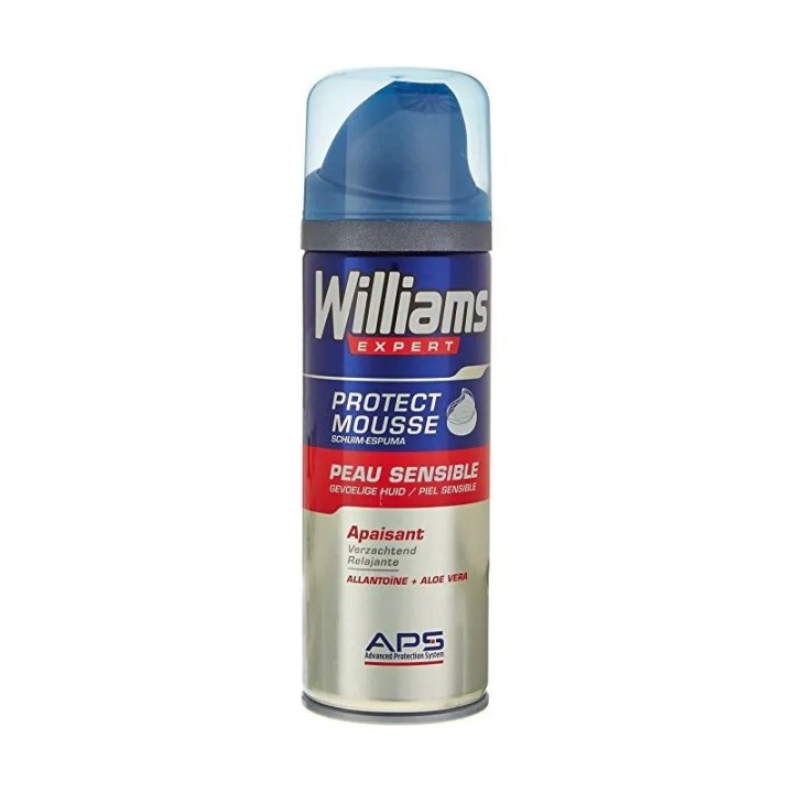 Williams Foam Shaving Sensitive Skin 200ml - unisex - Teknashop Ltd