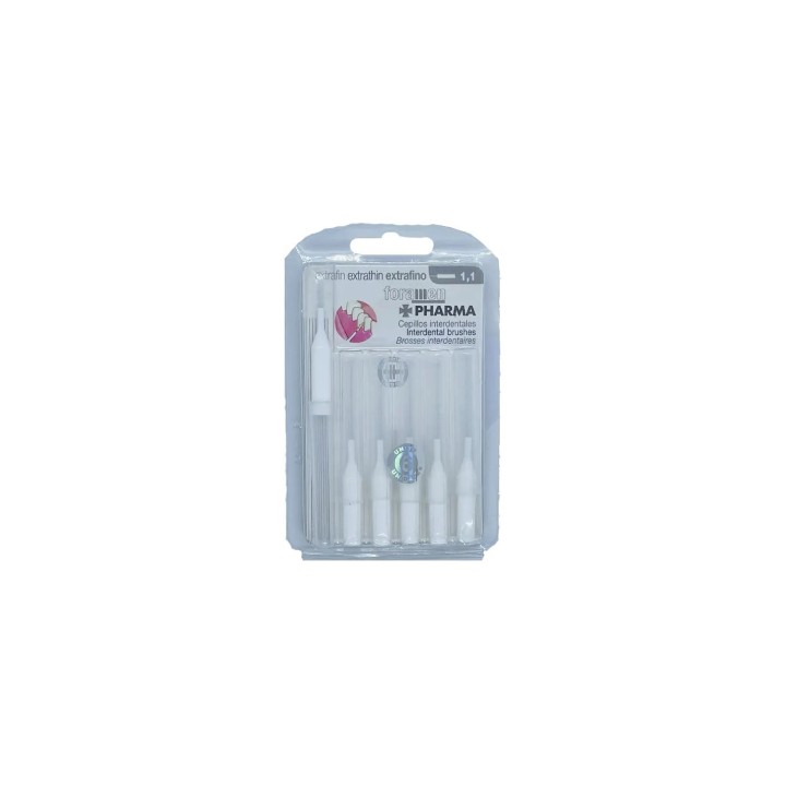 Foramen Cepillo Interdental Extrafino 1,1 6uds - unisex - Teknashop Ltd
