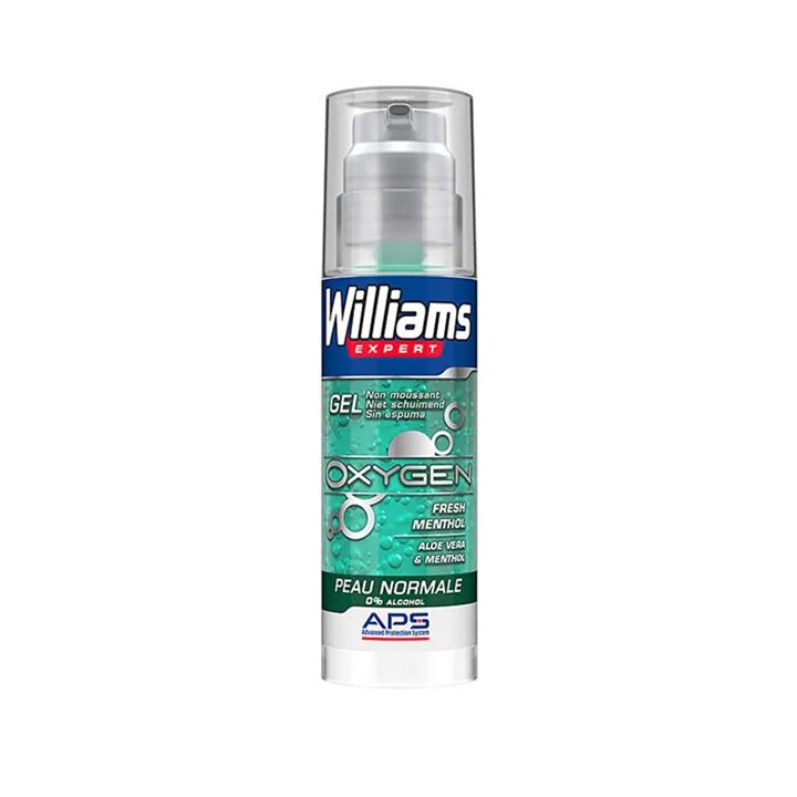 William Expert Oxygen Shaving Gel Normal Skin - unisex - Teknashop Ltd