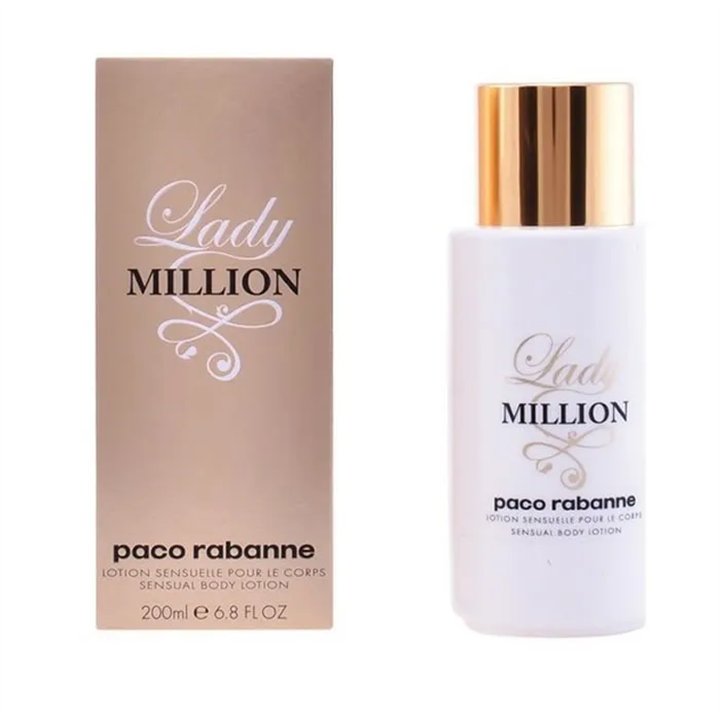Paco Rabanne Lady Million Body Lotion 200ml - unisex - Teknashop Ltd