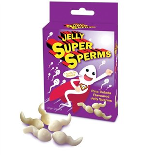 SPENCER & FLEETWOOD - JELLY SUPER SPERM GUMMIES FORM SPERM 120 GR - D-222787 - Teknashop Ltd