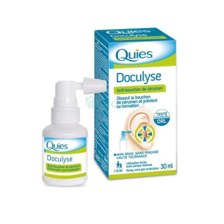 Quies Doculyse Wax Hygiene Spray 30ml - unisex - Teknashop Ltd