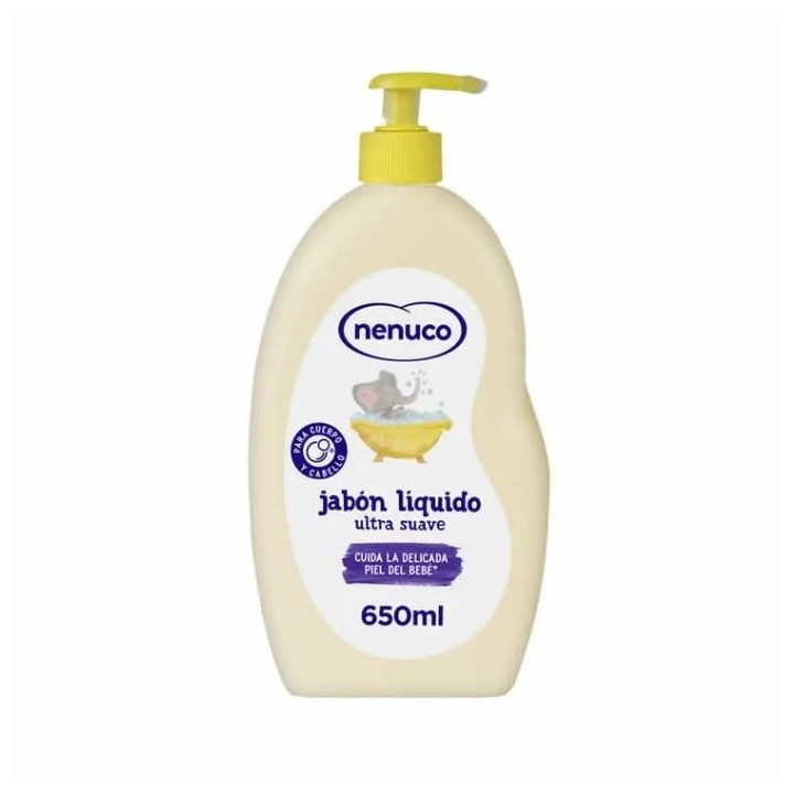 Nenuco Liquid Soap Ultra Soft Hair And Body 650ml - unisex - Teknashop Ltd