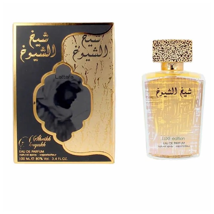 Lattafa Sheikh Al Shuyukh Eau De Parfum Luxe Edition 100ml Spray - unisex - Teknashop Ltd
