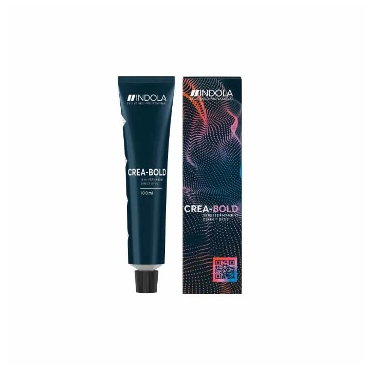 Indola Permanent Fantasy Hair Color Crea Bold Fuchsia Pink 100ml - unisex - Teknashop Ltd