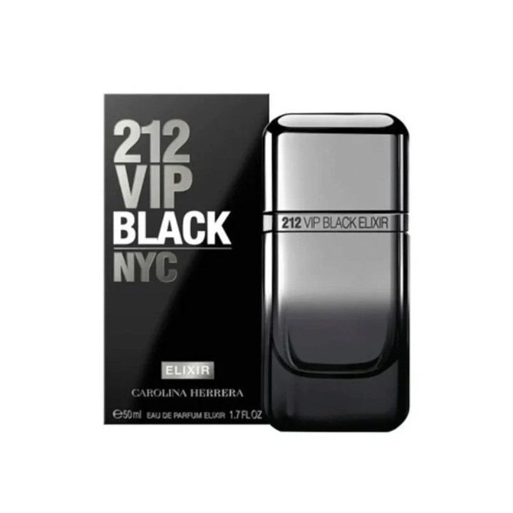 Carolina Herrera 212 VIP Black Eau de Parfum Elixir Spray 50ml - unisex - Teknashop Ltd