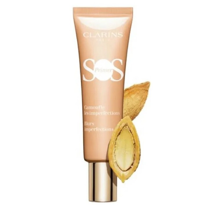 Clarins SOS Primer 02 Peach 30ml - unisex - Teknashop Ltd