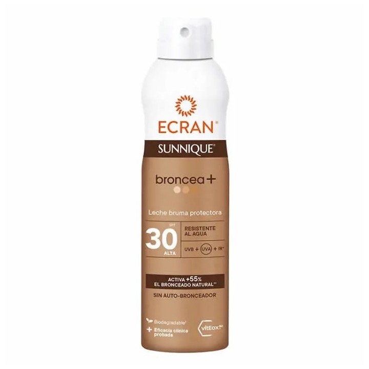 Ecran Sunnique Broncea Protect Spf30 250ml - unisex - Teknashop Ltd