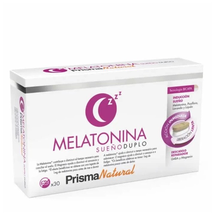 Prisma Natural Melatonin Sleep 30 Bilayer Tablets - unisex - Teknashop Ltd