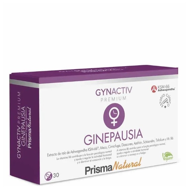 Prisma Natural Gynactiv Ginepausia 30 Caps - unisex - Teknashop Ltd