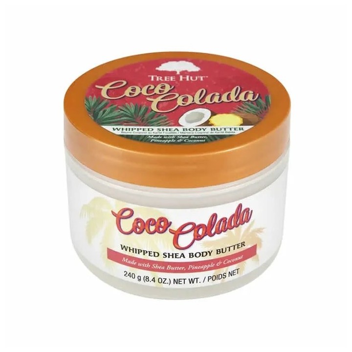 Tree Hut Coco Colada Whipped Shea Body Butter 240g - unisex - Teknashop Ltd