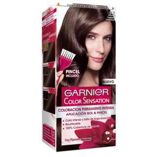 Garnier Color Sensation 5 Castaño Luminoso  - unisex - Teknashop Ltd