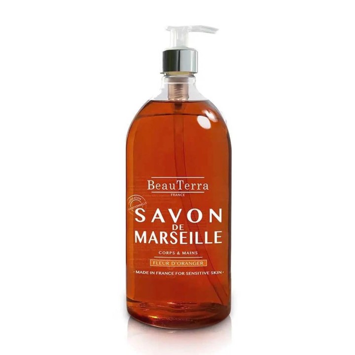 Beauterra Marseille Jabón Flor De Naranjo 1000ml - unisex - Teknashop Ltd