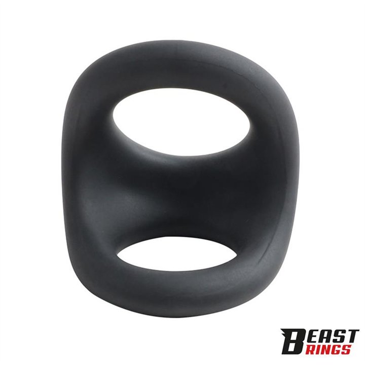 Double Penis Ring Liquid Silicone 27/30 mm - BR-213 - Teknashop Ltd