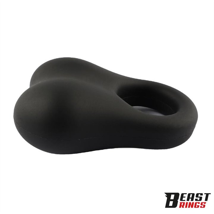 Penis Ring with Glass Balls Liquid Silicone 30 mm - BR-211 - Teknashop Ltd