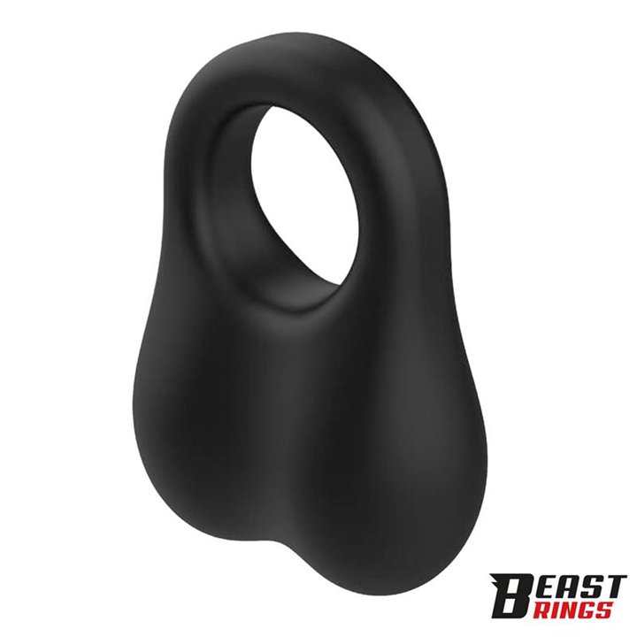 Penis Ring with Glass Balls Liquid Silicone 30 mm - BR-211 - Teknashop Ltd