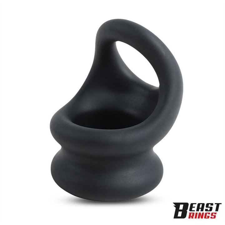 Double Penis Ring Liquid Silicone 27/30 mm - BR-201 - Teknashop Ltd