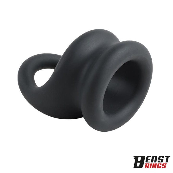 Double Penis Ring Liquid Silicone 27/30 mm - BR-201 - Teknashop Ltd