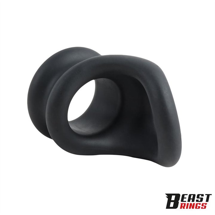 Double Penis Ring Liquid Silicone 27/30 mm - BR-201 - Teknashop Ltd