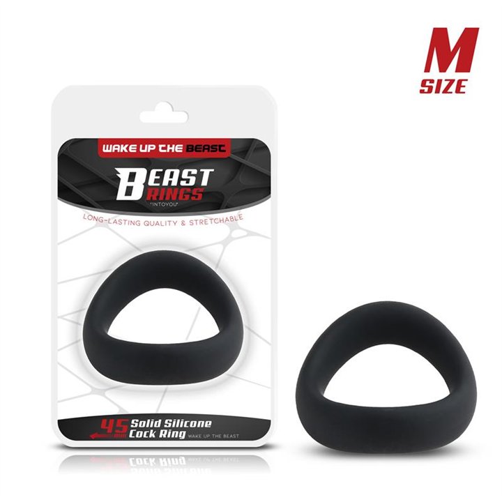 Penis Ring Solid Silicone 47.5 mm Size M - BR-191 - Teknashop Ltd
