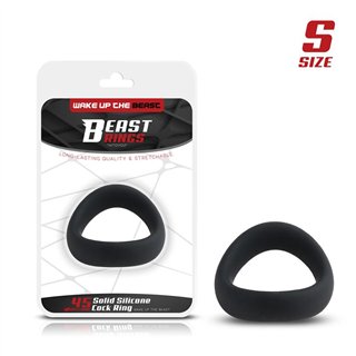 Penis Ring Solid Silicone 45 mm Size S - BR-190 - Teknashop Ltd