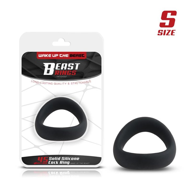 Penis Ring Solid Silicone 45 mm Size S - BR-190 - Teknashop Ltd