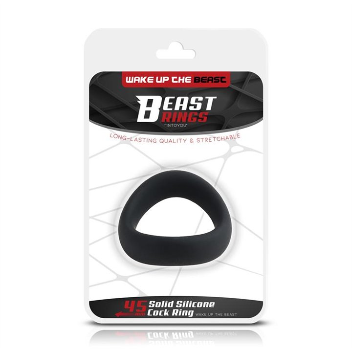 Penis Ring Solid Silicone 45 mm Size S - BR-190 - Teknashop Ltd